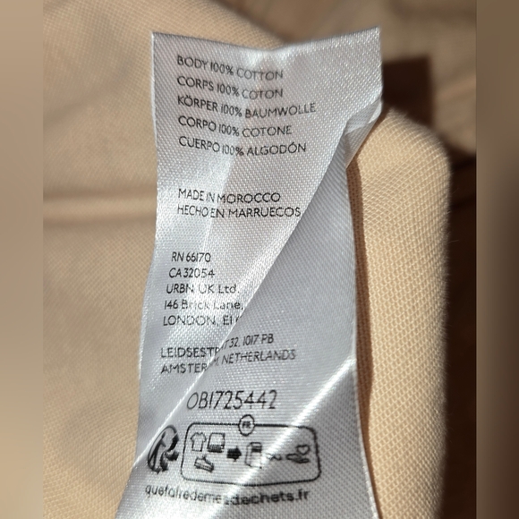 Anthropologie Beige Cargo-Style Capri Pants Women's Size Small - Picture 10 of 11